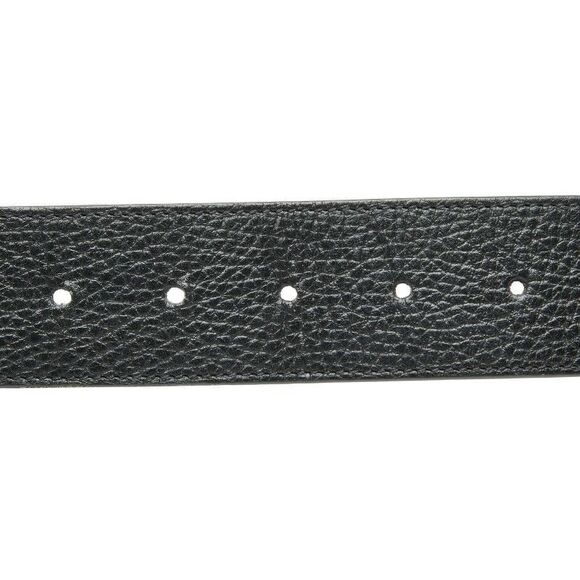 Gucci Belt 85 34 449715 Black Leather Men's Gucci - Picture 5 of 9